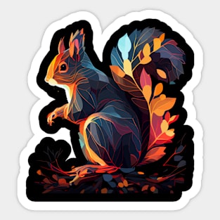 Squirrel Sticker